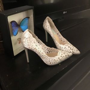 Betsey Johnson Blue Sole Shoes - Brand New